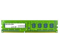 2-Power 4GB DDR3 DIMM 4GB DDR3 1600MHz Memory Module - Memory Module (4 GB, DDR3, 1600 MHz, PC/Server, 240-Pin DIMM, 1 x 4 GB)