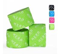 2" Premium 3 Pack Athletic Weightlifting Thumb Tape for Olympic Weight Lift, Cross Training & Lifting, Deadlift, Powerlifting, Protect Fingers Thumb Hand & Enhance Grip (Lime Green)