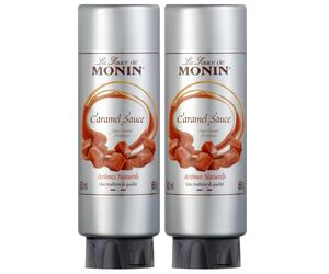 2 Premium Caramel sauce Monin 500ml Mocha Iced Coffee Icecream Costa & Starbucks