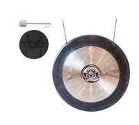 2 Premium Engraved Copper Gong 50cm Large, Acoustic Resonance for Professional Use Handcrafted Copper Gongs