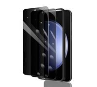 2×Privacy Screen Protector for Samsung Galaxy S23 FE/A54 + 1×Installation Frame, Anti-Spy Tempered Glass Film, 9H Hardness Easy Installation Bubble Free Scratchproof Impact-Private Protection
