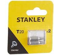 Stanley Torx Screwdriver Bits T20 25mm Pack of 2