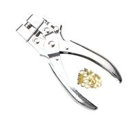 2 Purpose Tool Grommet Eyelet Pliers Kit, Portable Grommet/Puncher Hand Press Kit for Leather/Belt/Shoes/Cloths Belt Accessories