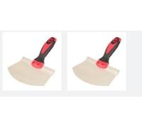 2 Putty Scraper Tool - Portable Putty Kniffe, Bucket Scooping Tool | Putty Scrapping Scoop Tool, Plaster Applying Kniffe Tool, Wall Putty Kniffe for Plasterboards Plasterers Painters Workers
