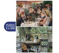 2 Puzzles - The Art of Auguste Renoir : Le Déjeuner des Canotiers - La Grenouillère