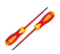 2 Qty Useful Store® Screwdriver VDE Electrical Slotted Flat Insulated Terminal Driver 3.5mm 100mm