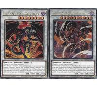 2 Quarter Century Secret Rare Cards: MP24-EN025 Red Dragon Archfiend & MP24-EN043 Tyrant Red Dragon Archfiend | Powerful Synchro Monsters