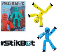 2 Random Genuine Boxed Stikbot Robot - Stikbots - Stop Motion Animation Stickbot