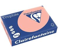 2 REAMS OF A4 PEACH CLAIREFONTAINE PRINTER CARD 160gsm REF 1049 ( 500 SHEETS)