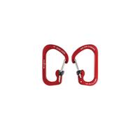(#2, Red) Nite Ize SlideLock Carabiner Aluminum