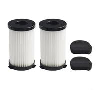 2 Replacement Air Filters for BS 1306N and BS 1948 CB Vacuum Cleaners, Designed to Reduce Airborne Pollutants in Exhaust Stream