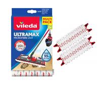 2 replacement pads for Vileda Ultramax and Ultramat Turbo multipack mop