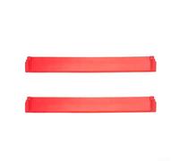 2 Replacement Rubber Scrapers for Karcher WV6 WV 6 Plus Vacuum Enhance Cleaning (Red)