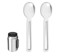 2 Replacement Spoon Compatible with Stanley 18 oz Food Jars, BPA Free Stainless Steel Spoon Set for Stanley Classic Legendary Vacuum Insulated Food Jar 18oz
