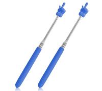 2 Retractable Teacher Fingers, Mini Retractable Teacher Fingertips for Classroom, Retractable Finger Finger Sticks Elementary Kindergarten Teacher Supplies (Blue) LYMXsd