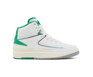 2 Retro Lucky Green - male - Jordan - Kids Trainers - White - 38 EU - Kids 38 EU