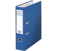 2-Ring Binder Q Kalon - A4+ Size 29x35 cm, 7 cm Wide Spine with Customisable Card Holder, 520-Sheet Capacity, Smooth Lever Mechanism, Scratch and Impact Resistant Cover - Blue