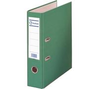 2-Ring Binder Q Kalon - A4+ Size 29x35 cm, 7 cm Wide Spine with Customisable Card Holder, 520-Sheet Capacity, Smooth Lever Mechanism, Scratch and Impact Resistant Cover - Green
