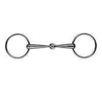 2 ring bits with fine full bores for horses Feeling