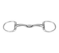 Sprenger - SATINOX double jointed eggbutt bit 14mm