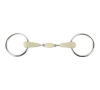 2 rings bit for double break horse Harry's Horse Apple 18 mm