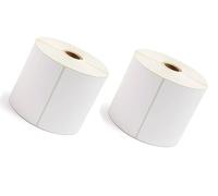 2 Roll, 1000 Premium Coated Direct Thermal Labels, 100mm x 150mm (4" x 6"), Self-Adhesive, for Zebra, MUNBYN, Rollo, TSC, Toshiba, Citizen, Direct Thermal Label Printer, LP2844, GK420D, ZD420,ZP450