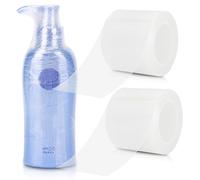 2 Roll Bottle Covers for Traveling, Travel Essentials, Leak Proof Film for All Bottle, Travel Size Toiletries, Cruise Ship Essential, Airplane Travel Essential for Women, Travel Accessories Must Have