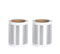 2 Roll Color Label Compatible With MAX CPM-100G3C CPM-100HG3C CPM-100HG5 100G5 CPM-100HG5C Label Printer(Silver)