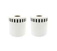 2 Roll Continuous Paper Label Sticker for Brother QL Label Printer, Continuous Length Paper Labels(DK-22210 29mmx30.48m)