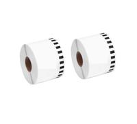 2 Roll DK-22223 Continuous Paper Label Sticker for Brother QL Label Printer, 50mmx30.48m, Continuous Length Paper Labels