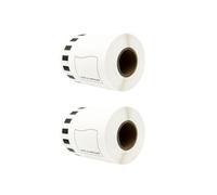 2 Roll DK-22251 Continuous Paper Label Sticker for Brother QL Label Printer, Continuous Length Paper Labels 62mmx15.24m