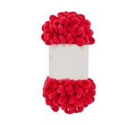 2 Roll Excellent Finger Looping Yarn Breathable Anti-Pilling Thread Group Woven Doughnut Ear Yarn Finger Loop Line(Red)