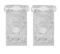 2 Roll First Responder CPR Barrier First Aid CPR Face Shield Cardiopulmonary Resuscitation Disposable Face Shield Emergency CPR Trainer,36pcs/roll