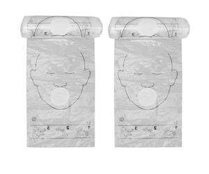 2 Roll First Responder CPR Barrier First Aid CPR Face Shield Cardiopulmonary Resuscitation Disposable Face Shield Emergency CPR Trainer,36pcs/roll