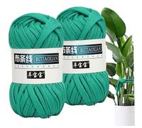 2 Roll Garden String 105Ft Long Soft Flexible Green Garden Twine Stretchy Strong Support Plant Ties for Young Tree, Flowers, DIY Craft String Soft Ties for Plants