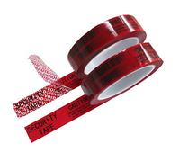 2 Rolls 1” x 55 Yards 100% Total Transfer Tamper Proof Security Seal Tapes