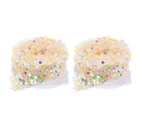 2 Rolls 1 Yard*1.2cm Self-adhensive Resin Sequin Rhinestone Ribbon Gold Sequin Diamond Ribbons,Bling Stickers Wrap Roll for Glitter DIY