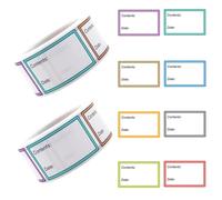 2 Rolls 1000 Pieces Freezer Labels, Food Labels for Buffet, Removable Food Labels for Storage Boxes, Freezer Labels Easy Peel Off for Jars, Pantry and Meal Containers