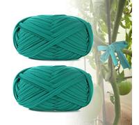 2 Rolls 30 m Plant Ties Soft, Plant Tape Garden, Garden Plant Band, Adjustable Plant Ties, Organic Stretch Soft Plant Bands, Attachment for Fixing Climbing Plants, Rose, Cucumber