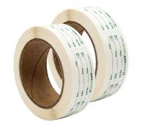 2 Rolls 500 Pack Dissolvable Labels Frozen Food Labels Stickers Self-Adhesive Easy Peel Off Date Labels for Home or Restaurant Food Containers 2.6x1.1 Inch