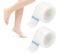 2 Rolls 5m Invisible Blister Plasters Moisture Heel Stickers Heel Sticker Tape, Adhesive Foot Anti Wear Tape Breathable Cushion Blister Guard Patch to Prevention Blister and Chafing Cushion Protection