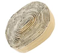 2 Rolls Beige Foam Wall Corner Trim Peel and Stick for Baseboards | Removable Surface Friendly Finish, Quick Interior Touch up Windows, Office Spaces and Renters