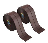 2 Rolls Brown Bath Sealant Strip Self Adhesive Caulk Strip Sealant Tape Water Resistant Anti Mould Sealing Tape for Kitchen, Bathroom, Bathtub, Toilet, Wall Floor & Sink (Brown, 22mm x 3.2M)