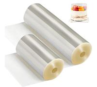 2 Rolls Cake Collars - funvce Clear Acetate Strips for Cake Decorating