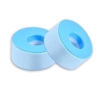 2 Rolls Eyelash Tapes Waterproof Dustproof Eyeliner Adhesive Tape, Grafting Eyelashes Isolation, Lifting Eyelids, Breathable with Holes(Blue)