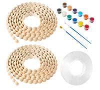 2 Rolls Flexible Molding Trim Peel and Stick-13FT Wood Color Wall Trim for Home Walls, Paintable DIY Decorative Moulding for Cabinet, Mirror Frame, Tile, Window, Bathroom Edge Decor