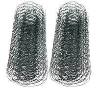 2 Rolls Floral Wire Netting 19mm Holes, Iron Green Mesh