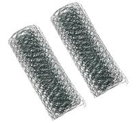 2 Rolls Flower Arrangement Wire Netting Roll, Green Iron 19mm Hole