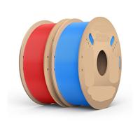 2 Rolls for CR-EALITY for H-yper PLA Filament 1.75mm 1KG for Hy-per Series PLA 3D PLA Filament for Cre-ality K1/K1 Max/for En-der-5 S1(1 Red 1 Blue)