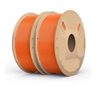 2 Rolls for CR-EALITY for H-yper PLA Filament 1.75mm 1KG for Hy-per Series PLA 3D PLA Filament for Cre-ality K1/K1 Max/for En-der-5 S1(2KG-Orange)